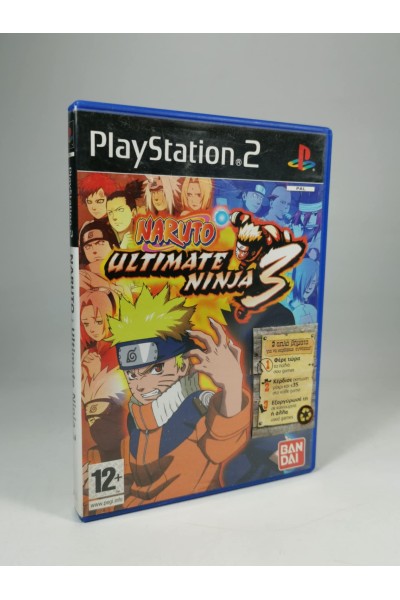 Naruto Ultimate Ninja 3 PS2 PAL Without Manual