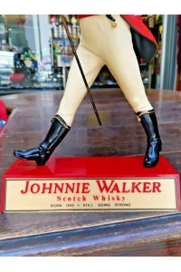 Vintage Johnnie Walker Advertising Figure Collectible Whisky Bar Display