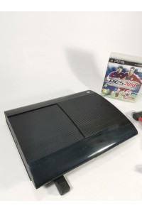 PlayStation 3 Slim με 2 Χειριστήρια + PES 2010 + Όλα τα Καλώδια (Μεταχειρισμένο)