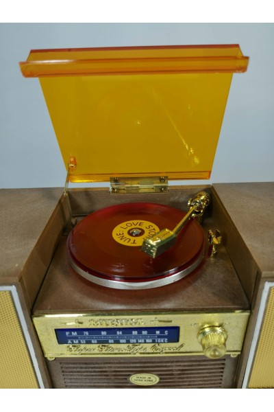 Vintage Μουσικό Κουτί  Hi-Fi Πικάπ Κοσμηματοθήκη Made in Hong Kong