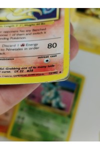 Pokemon Cards Used Vintage 1999 Holo & Rare Wizards of the Coast
