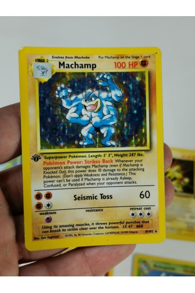 Κάρτες Pokemon Μεταχειρισμένες Vintage 1999 Holo & Rare Wizards of the Coast