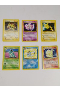 Pokemon Cards Used Vintage 1999 Holo & Rare Wizards of the Coast