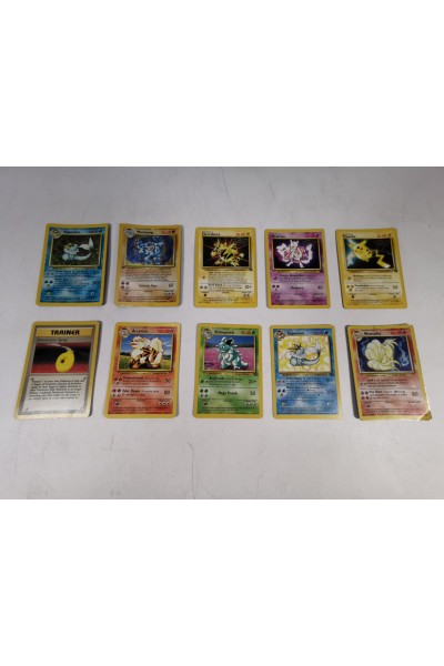 Κάρτες Pokemon Μεταχειρισμένες Vintage 1999 Holo & Rare Wizards of the Coast