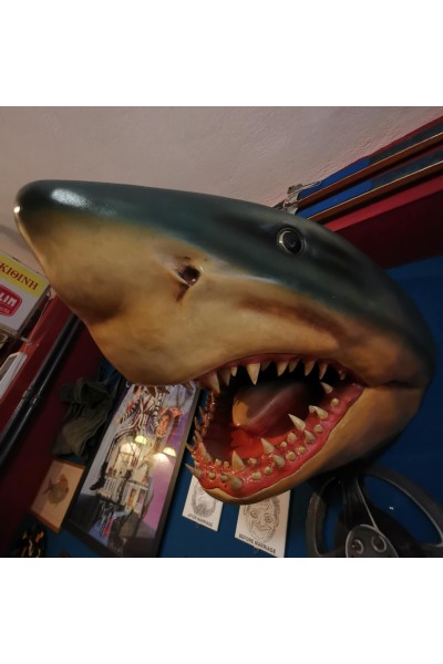 Life-Size Prop Σαγόνια Καρχαρία JAWS Διακοσμητικό Τοίχου Movie Prop