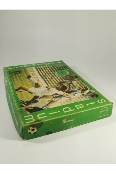 PERMA Football Stadium Vintage Football Table Game with Springs Made in Greece