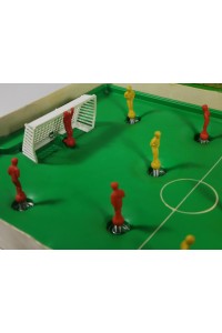 PERMA Football Stadium Vintage Επιτραπέζιο Παιχνίδι Ποδοσφαιράκι με Ελατήρια Made in Greece
