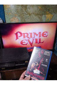 Anthropothysia Prime Evil  VHS 1988 Greek Release Home Video Center