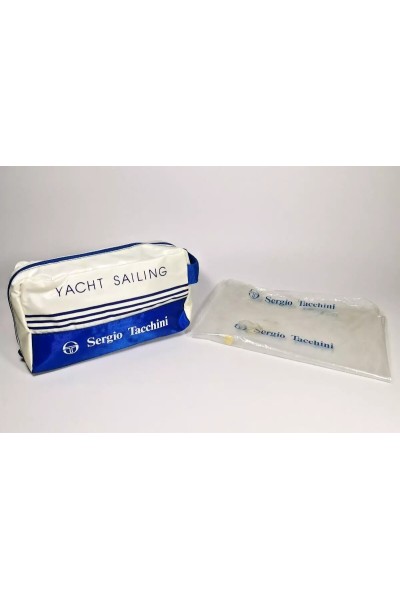 Vintage Sergio Tacchini Νεσεσέρ Τσαντάκι Ταξιδιού