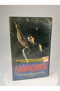 DAIMONES DEMONS Greek VHS Tape Rare Release with Greek Subs