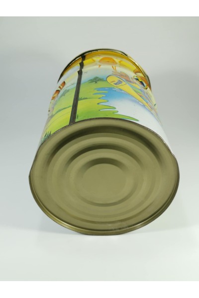 Nesquik Vintage Advertising Metal Storage Stool