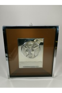 Salvador Dalí La Fecundidad Sterling Silver Relief Plaque 2202/6800 with CΟΑ