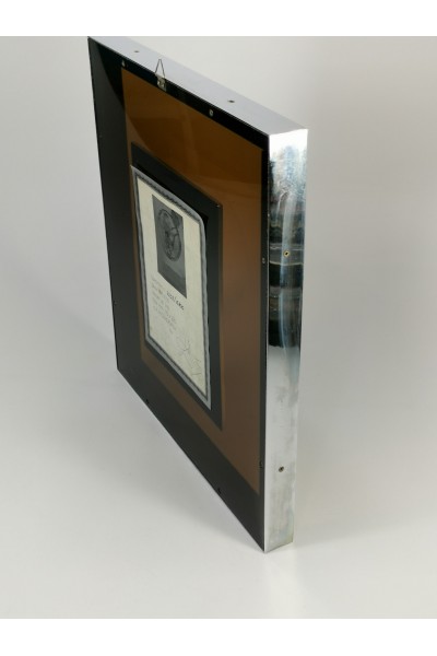 Salvador Dalí La Fecundidad Sterling Silver Relief Plaque 2202/6800 with CΟA