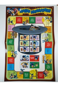 Rare Collectible Board Game Magical Rabbit Town from Nestle Chocolate Milk Dolca