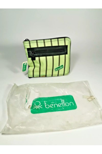 Vintage United Colors of Benetton αναδιπλουμένη τσάντα για ψώνια