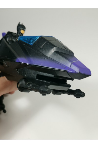 Batman The Dark Knight Disc Shooting Jet Vehicle Mattel 2005