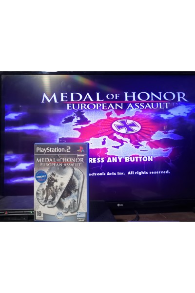 PlayStation 2 Medal of Honor European Assault PAL