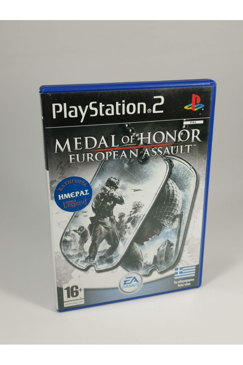 PlayStation 2 Medal of Honor European Assault PAL