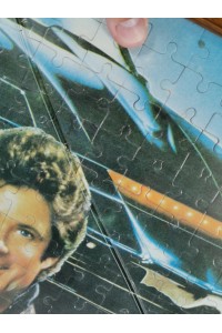 Vintage Knight Rider Framed Puzzle 1980s