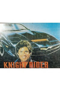 Vintage Knight Rider Framed Puzzle 1980s