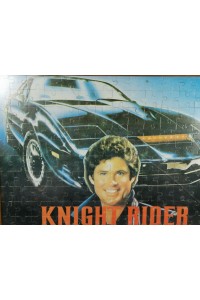 Vintage Knight Rider Framed Puzzle 1980s