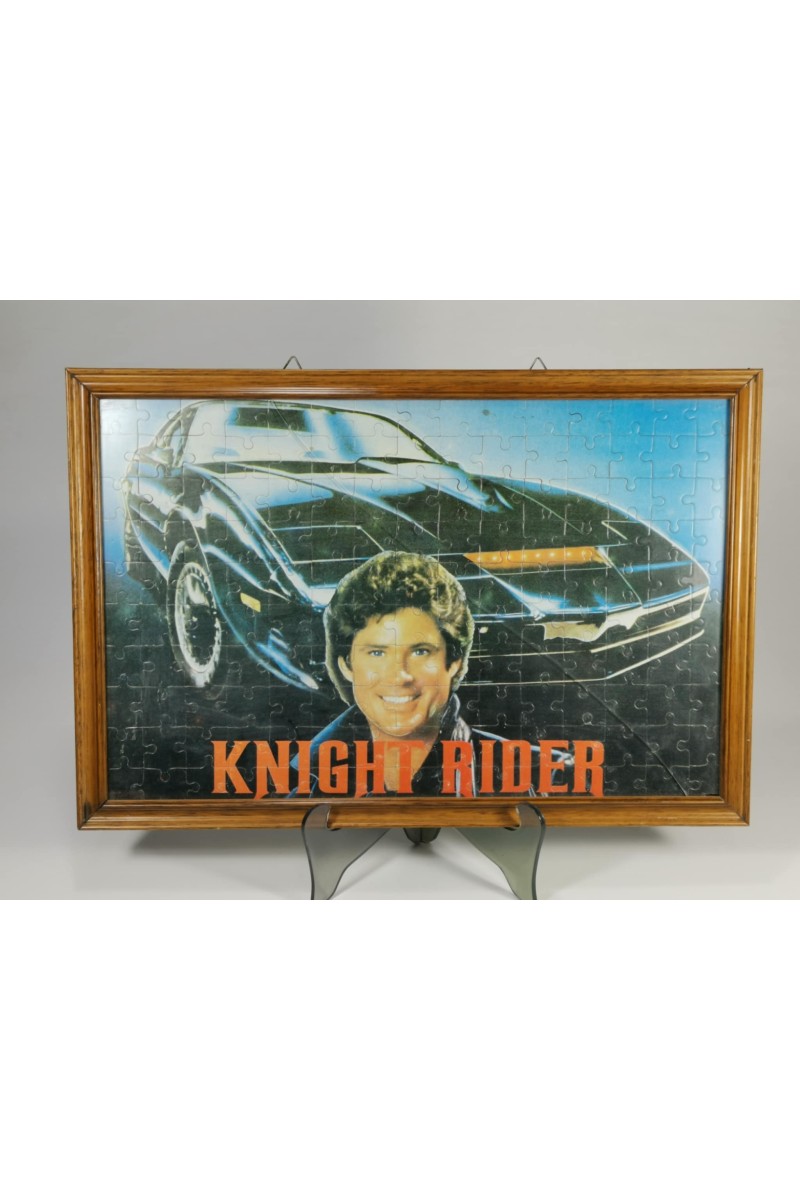 Vintage Knight Rider Framed Puzzle 1980s