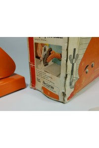 Vintage EVA Denmark All Purpose Slicer Orange Mid-Century Bread/Meat Cutter 60s