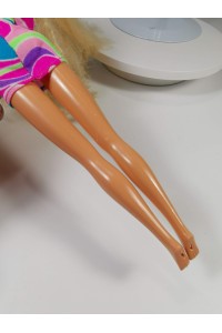 Vintage Barbie Totally Hair Κούκλα 90s με Φόρεμα & Σκουλαρίκια