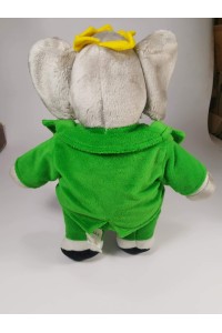 Vintage Λούτρινη Κούκλα Babar ο Βασιλιας των Ελεφαντων 34εκ. της GUND