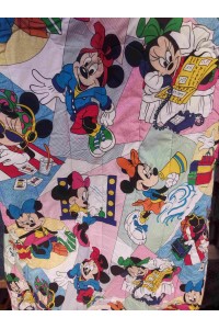 Vintage Walt Disney Minnie Mouse Quilt 1980s 200x160 cm Single & Narrow Double Bed