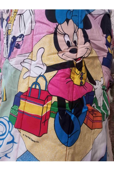 Vintage Πάπλωμα Walt Disney Minnie Mouse 80s  200x160 εκ. Για Μονό & Ημιδιπλο Στενό Κρεβάτι