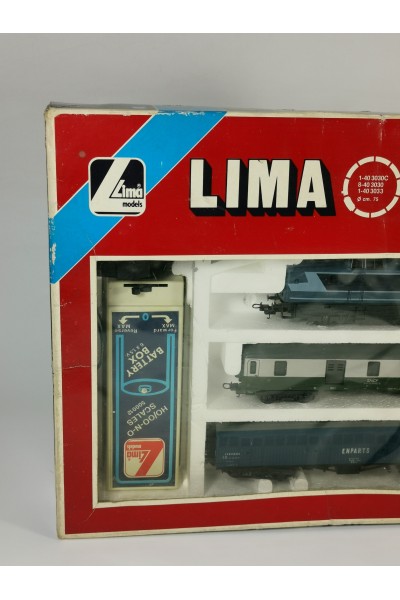 Vintage Lima HO Scale 1:87 Train Set 101900 Collector’s Edition with Box