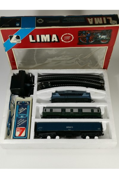Vintage Lima HO Scale 1:87 Train Set 101900 Collector’s Edition with Box