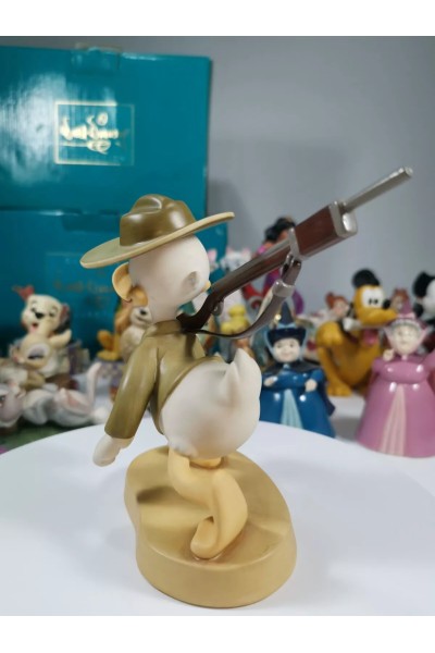 Πορσελάνινες Φιγούρες της Disney Donald Gets Drafted Marching Orders Pete Basic Training Donald Duck της WDCC