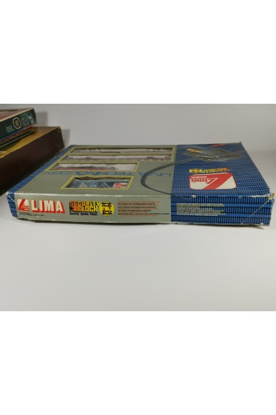 Vintage LIMA HO Scale Technology Security Block Train Set TEE Trans Europ Express Complete with Box