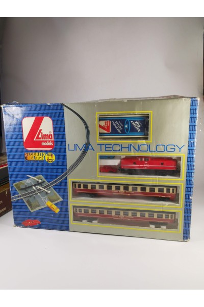 Vintage LIMA HO Scale Technology Security Block Train Set TEE Trans Europ Express Complete with Box