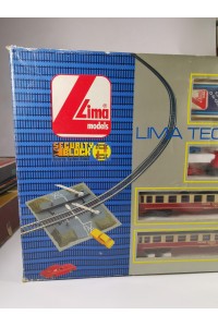 Vintage LIMA HO Scale Technology Security Block Train Set TEE Trans Europ Express Complete with Box
