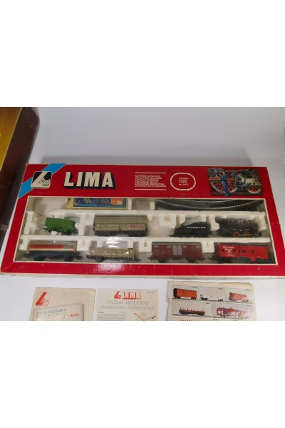 Vintage Σετ Τρένου Lima 104401B HO/OO Steam Locomotive Baltimore & Ohio Πλήρες με Φυλλάδια