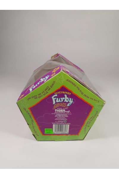 Vintage Furby 1998 Tiger White / Grey Eyes Model 70-800 NIB Untested