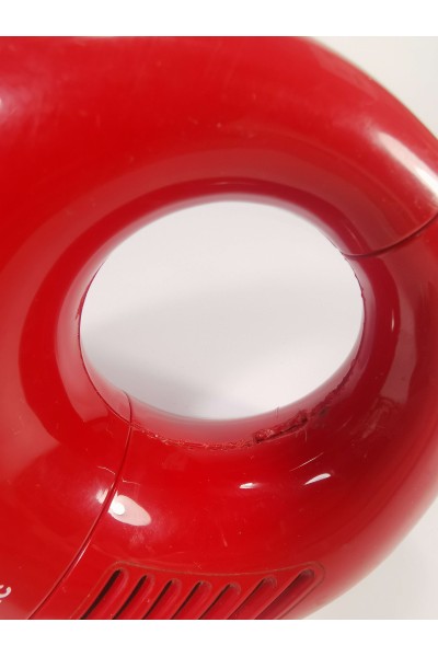 Vintage Red Panasonic Toot-A-Loop AM Radio For Repair or Display