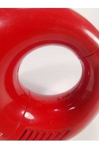 Vintage Red Panasonic Toot-A-Loop AM Radio For Repair or Display