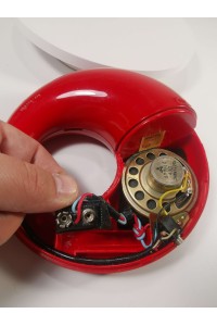 Vintage Red Panasonic Toot-A-Loop AM Radio For Repair or Display