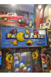 Vintage Συλλεκτικό Αυθεντικό Arcade Cabinet PAC-MANIA Atari / Namco Λειτουργικό  Pac-Man