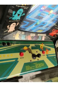 Vintage Collectible Original PAC-MANIA Arcade Cabinet Atari / Namco Fully Working Pac-Man