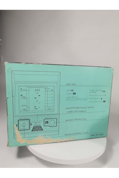 Vintage Ηλεκτρονικό Παιχνίδι Space Invader Gakken Φορητό Arcade με Κουτί & Οδηγίες