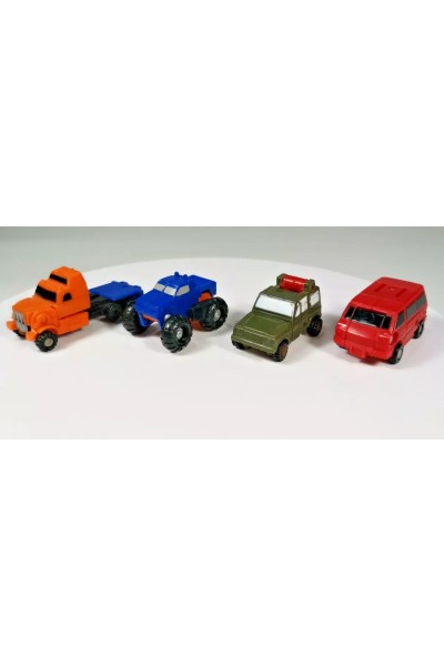 Transformers G1 Micromasters Off Road Patrol Hasbro 90s LOT