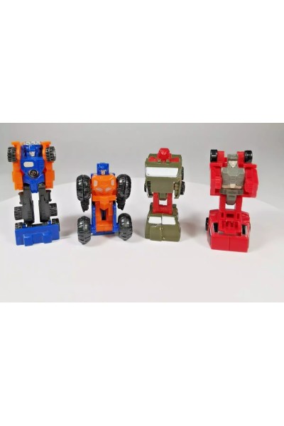 Transformers G1 Micromasters Off Road Patrol Hasbro 90s LOT