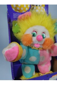 Vintage Collectible Mattel Popples Clown Plush with Box
