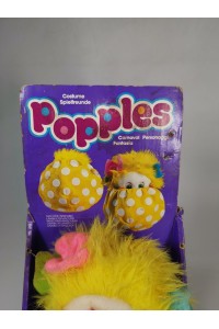 Vintage Λούτρινο Συλλεκτικό Popples Clown της Mattel με Κουτί