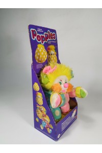 Vintage Collectible Mattel Popples Clown Plush with Box
